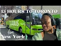 13 HOURS on FLIXBUS Traveling from New York to Toronto by bus Rareisbeautiful