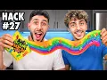 Trying Viral Food Hacks That Will Change Your Life Ft FaZe Rug