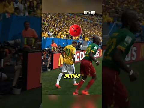 Neymar era tão bom no auge da sua carreira que a única maneira de pará-lo era jogando sujo.🤯