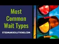 Most Common Wait Types