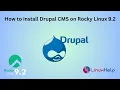 How to install Drupal CMS on Rocky Linux 9 2