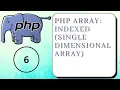 PHP Array Indexed Array