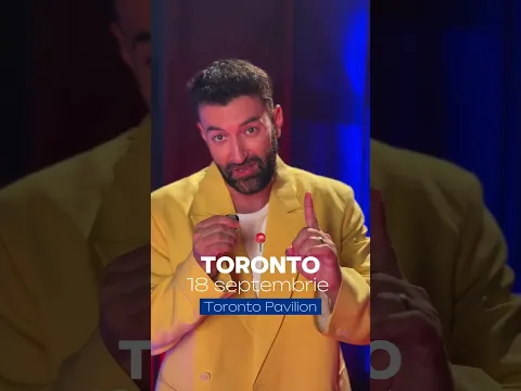 Canada, venim! 🇨🇦❤️ Pe 18 septembrie cântăm în Toronto, iar pe 19 septembrie în Montreal