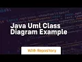 java uml class diagram example