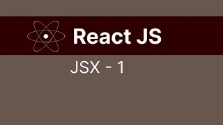 JSX - 1 12 React JS Course JSX in React Explained with Examples JavaScript XML Full Guide
