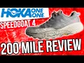 HOKA Speedgoat 4 Review after 200 Miles