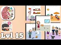 Brain Test 5 Level 15 Walkthrough All Parts Solution
