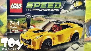 레고 스피드 챔피언 쉐보레 콜벳 Z06 75870 조립 과정 리뷰 LEGO Speed Champions Chevrolet Corvette Z06 GM