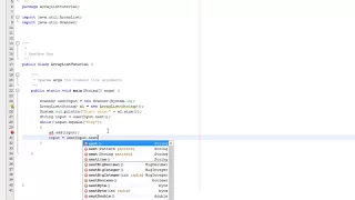 How to use Java Array Lists Simple