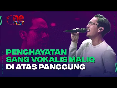 [Vertical Video] Penghayatan Sang Vokalis Maliq Diatas Panggung | One Fest Season II tvOne