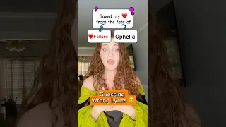Guessing Wrong Lyrics The Fate Of Ophelia Taylorswift 