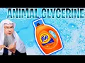 Detergent contains animal glycerine enzymes or animal products is it Halal to use