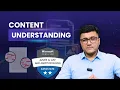 Azure Content Understanding Explained Analyze Documents AI-103 Certification