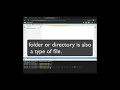 Command line interface 101 - Very basic linux commands