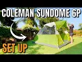 How to Set Up the Coleman Sundome 6-Person Tent