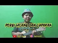 Lagu Pergi Hilang dan Lupakan Cover Ukulele Senar 4 (lirik \u0026 chord) by Tegar Azriel