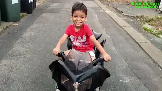 Little Boy Back road Batman Ride On Compilation