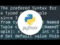 Type hints in namedtuple
