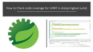 How to check code coverage in springtoolsuite