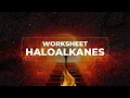 Halogenoalkanes WorkSheet 2 AS A level Chemistry Ahmed Bokhari