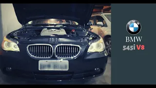 BMW 545 i  TROCA DAS JUNTAS DA TAMPA DE VALVULAS