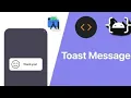 How to set Custom Toast in Code Assist Tutorial