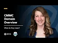 CMMC Domain Overview