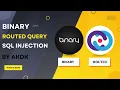 Binary To Routed Query Sql Injection By AkDk