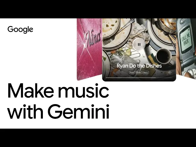 Lyria 3 | Music Generation comes to Gemini