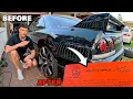 Transforming My ILLEGAL R33 Skyline With R35 GTR Wheels