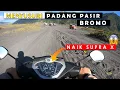 Lagu Menyusuri Lautan PASIR BROMO pakai Motor SUPRA
