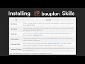 Installing Bauplan Skills for Different Agent Harnesses