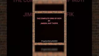 the complete oriki of ikoyi yoruba medium