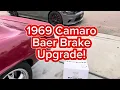 1969 Camaro Baer Brake Upgrade - Part 1 Rear Brakes