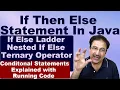 If Then Else Statement In Java If Else Ladder Example Nested If Else Statement In Java Ternary