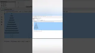 Christmas tree using python python pattern