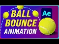 Bouncing Ball Animation in After Effects Step-by-Step Tutorial for Beginners