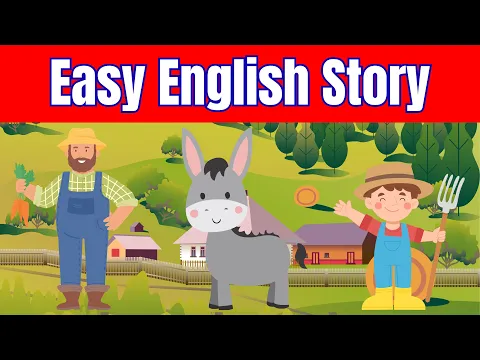 English Story Listening for Beginners | The Father, Son, and Donkey - Comprehensible Input