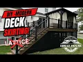 Upgrade Your Deck With Stylish DIY Skirting - Say Goodbye To Boring Lattice