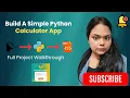 Build a Simple Python Calculator App Flask HTML UI Full Project Walkthrough