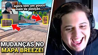 MUDANÇAS NO MAPA BREEZE, NOVA COLEÇÃO DE SKINS PROTOCOL 781-A e NUUH PINANDO TUDO! - VALORANT CLIPS