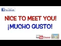 Download Lagu Nice to meet you! = ¡Mucho gusto!