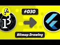 Ep 030 - Bitmap drawing Flutter Processing