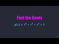 Mastering Complex Numbers A Quartic Polynomial and Roots of Unity