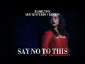 HAMILTON - "SAY NO TO THIS"- MOVIE STUDIO VERSION (LIVE VOCALS)