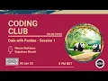 Coding Club Python Data with Pandas