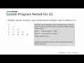 Pertemuan 14 Nested Loop For dalam Pascal
