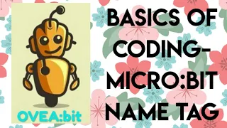 Basics Of Coding-Micro Bit NAME TAG