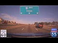 I-55 North through Jackson Mississippi