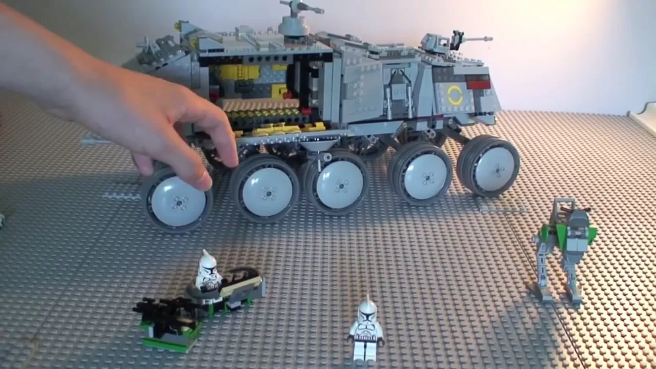 CLONE TURBO TANK - LEGO Star Wars Set 75151 Time-lapse, Unboxing & Review